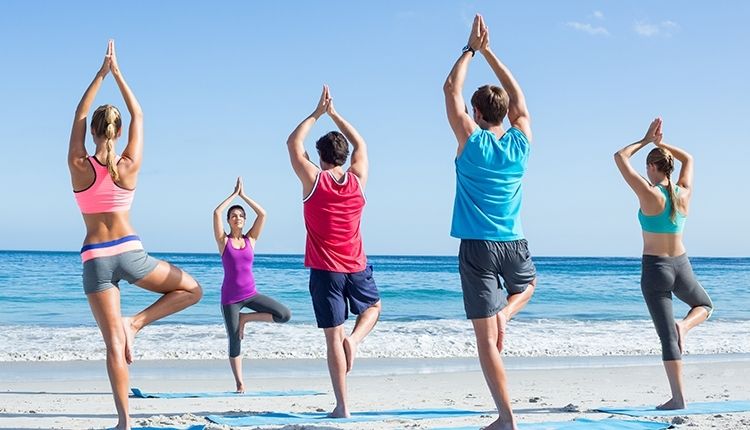 Beach Yoga