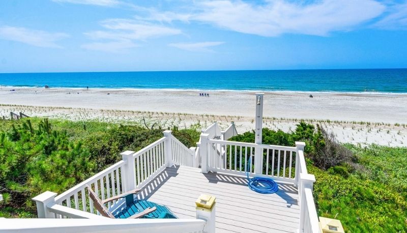 Thank God Emerald Isle Beach View from Deck