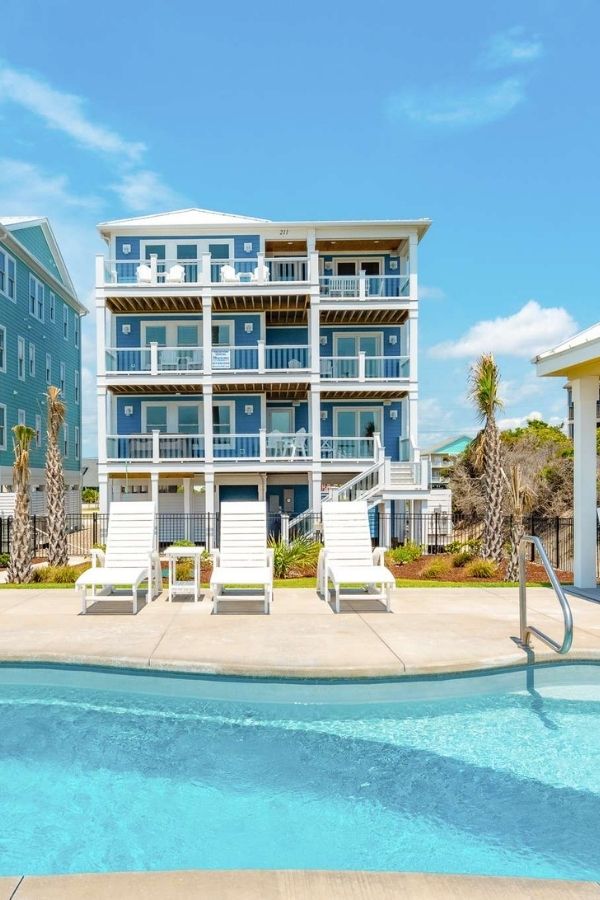 Sand Castle Beach House Rentals in Emerald Isle, North Carolina