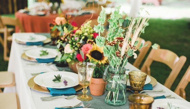 Emerald Isle Wedding Table