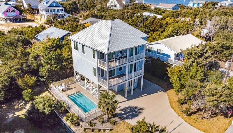 Emerald View Beach House View