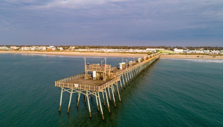 The View from Bogue Inlet Pier