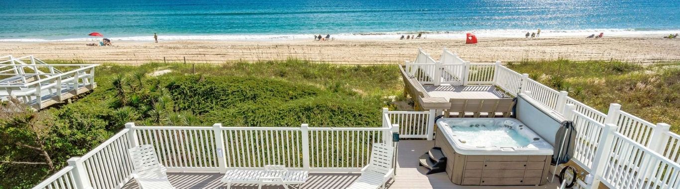 Emerald Isle, NC Vacation Rentals with Hot Tubs