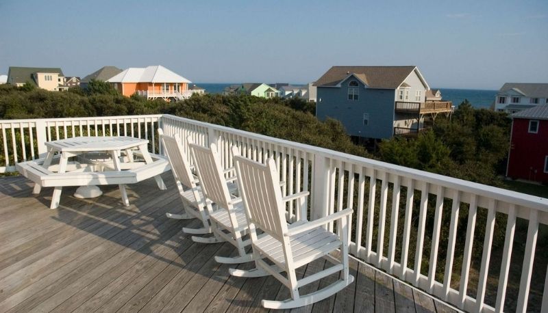 Cabana Bay Deck Emerald Isle