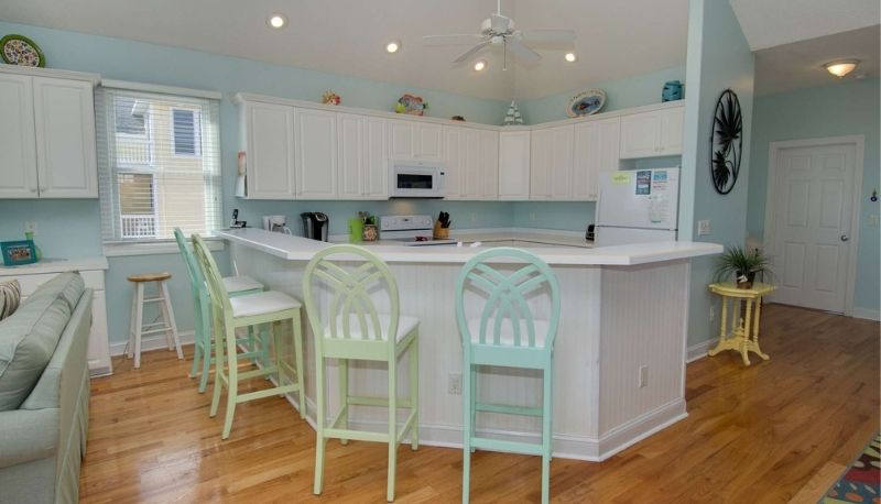 Kitchen Emerald Isle Beach Cottage