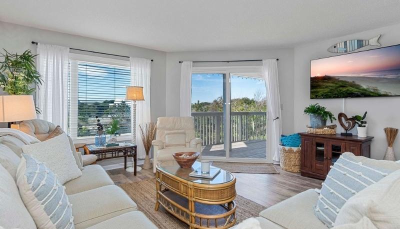 Condo Living Room Emerald Isle