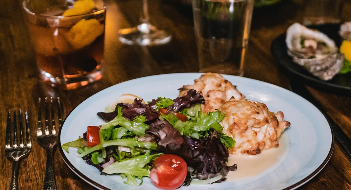 image of food along the crystal coast