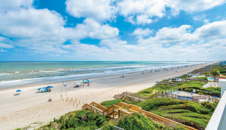 Enjoy scenic views when you book your 2023 vacation with Emerald Isle Realty.