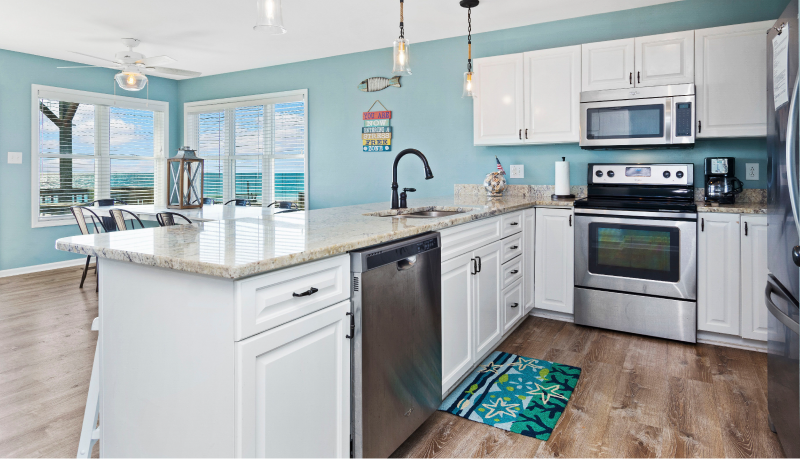 image of Aboard Delight West kitchen