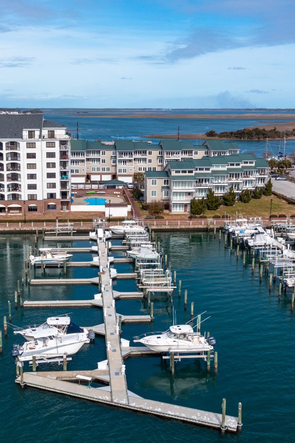 Morehead City, North Carolina waterfront