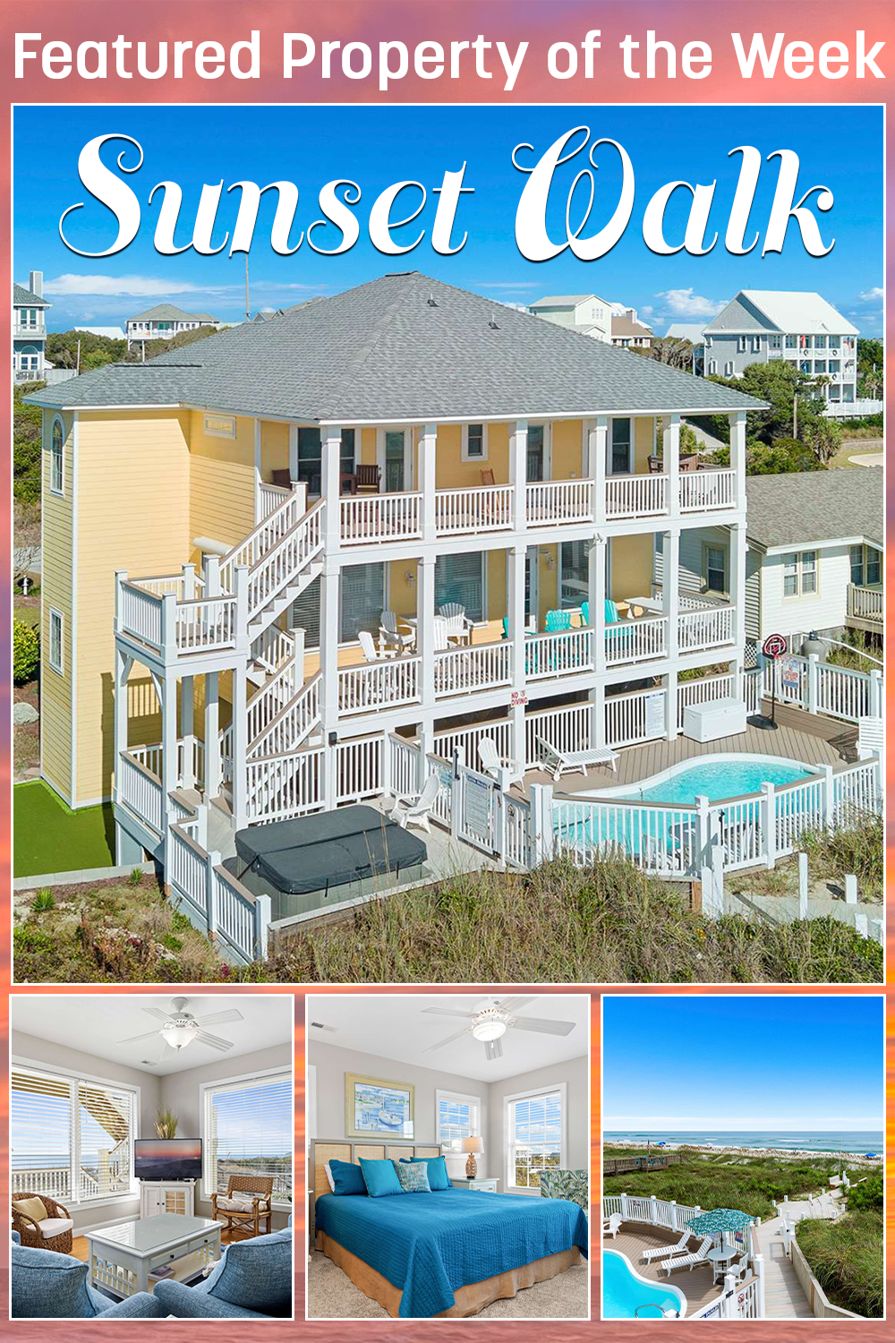 Sunset Walk | Emerald Isle Realty Featured Property of the Week