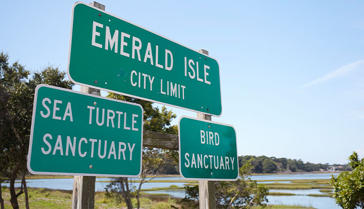 Emerald Isle, NC - Sea Turtle and Bird Sanctuary