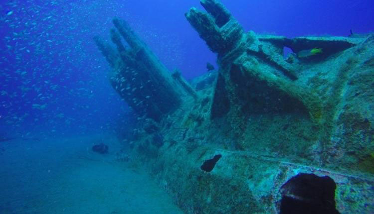 Shipwreck diving on North Carolina's Crystal Coast