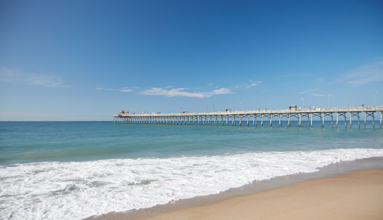 Bogue Inlet Pier in Emerald Isle, NC