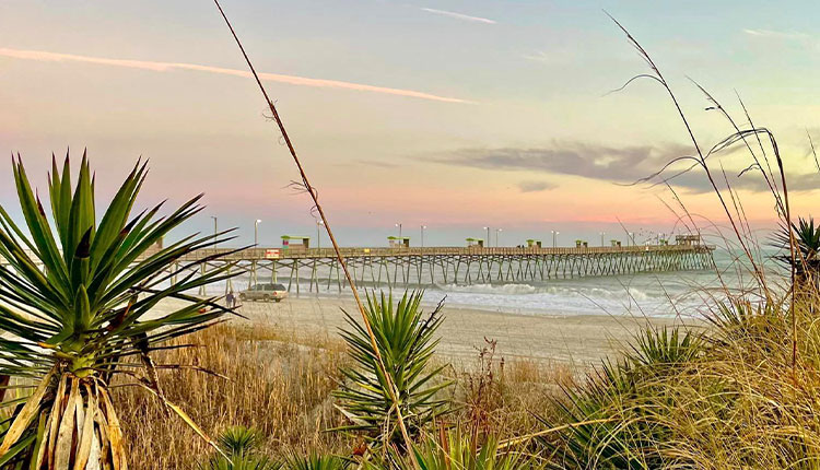 Go fishing at Bogue Inlet Pier