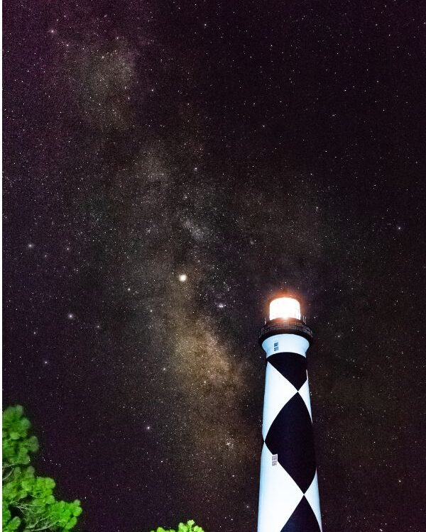 Stargazing at Cape Lookout Lighthouse