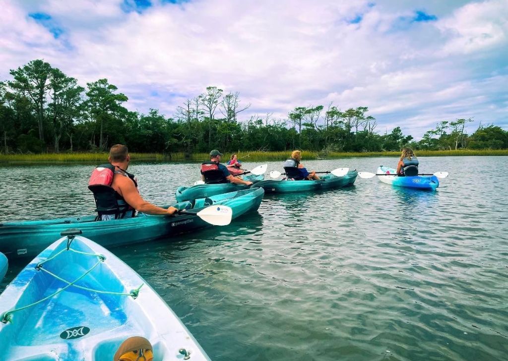 Kayaking in North Carolina’s Southern Outer Banks