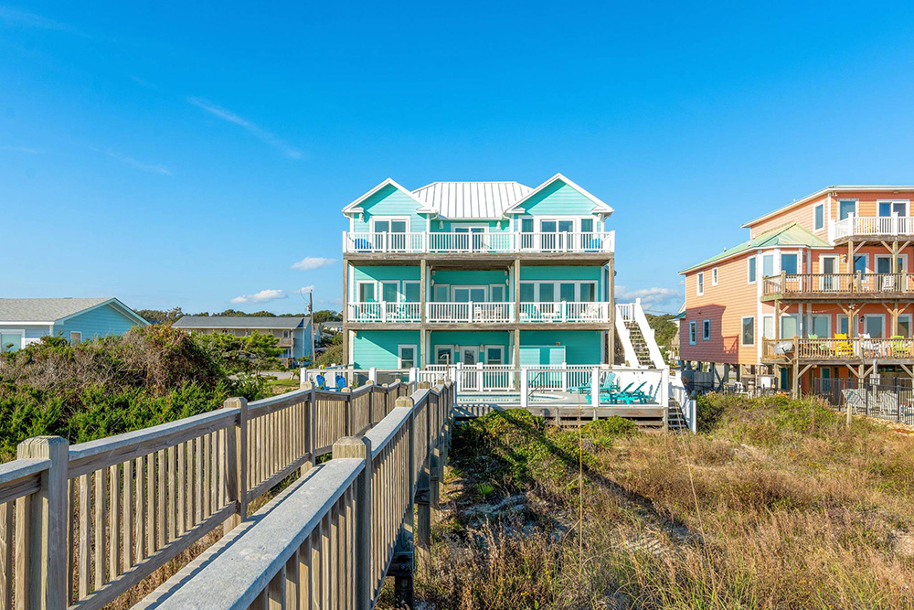 Beach houses for rent on the Crystal Coast