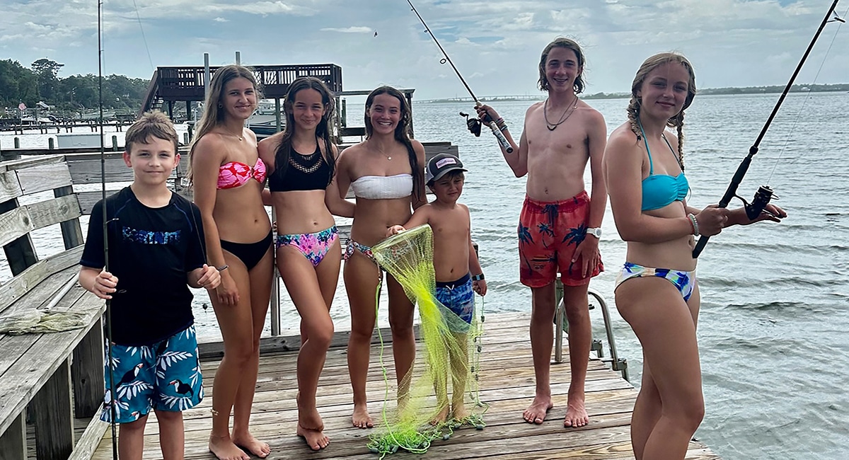 Go Fishing or Crabbing Off the Dock at Your Rental