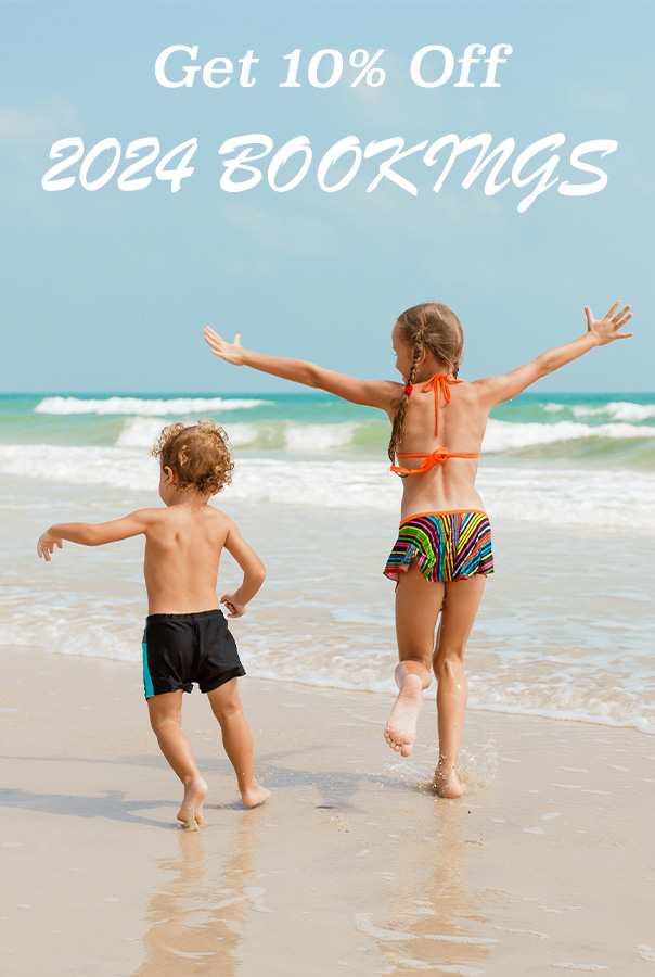 Get 10% Off Vacation Rental Bookings in 2024