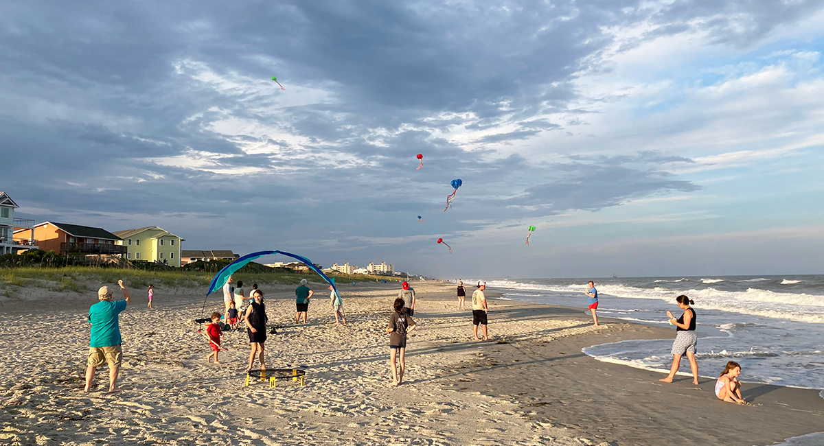 Fly a Kite on the Beach in emerald isle