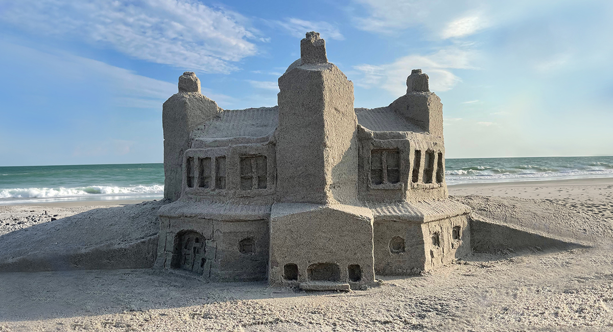 Have a Sandcastle Building Contest on the Beach