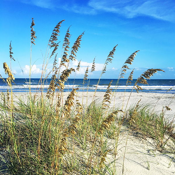 Emerald Isle beach in North Carolina