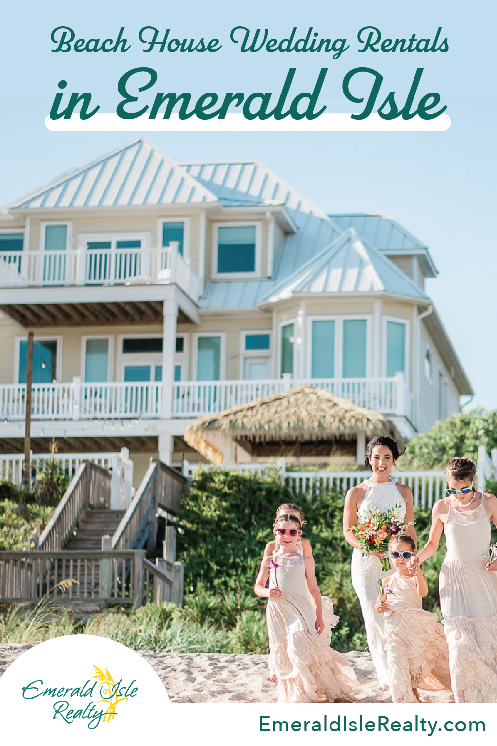 Beach House Wedding Rentals in Emerald Isle, NC