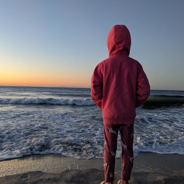 Emerald Isle Beach During Winter