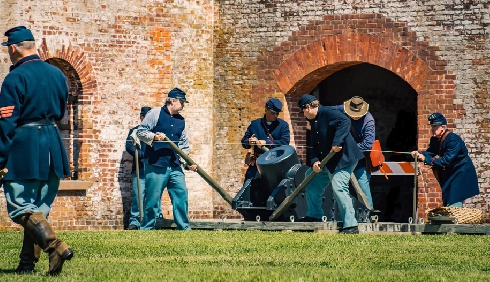 Cannon Day - Fort Macon in Atlantic Beach, NC | Emerald Isle Realty