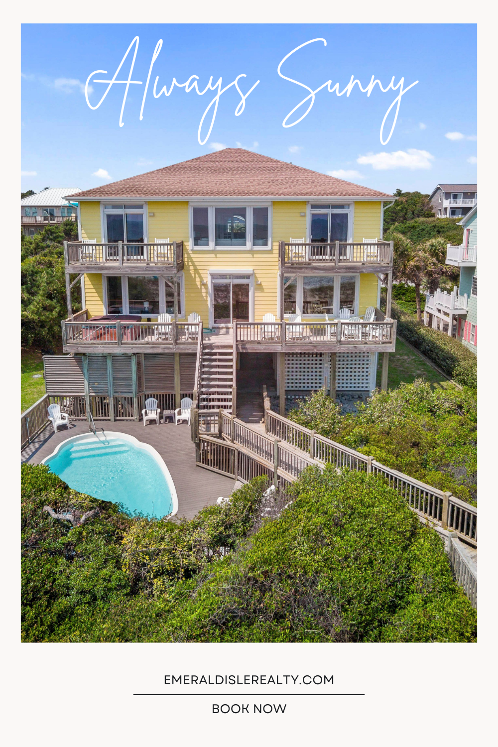 image of Always Sunny beach home for rent