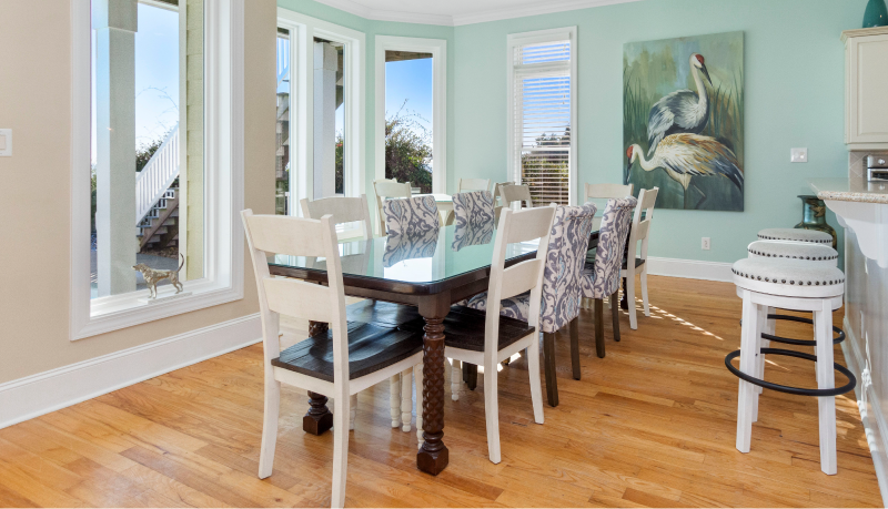 Ocean view - dining room