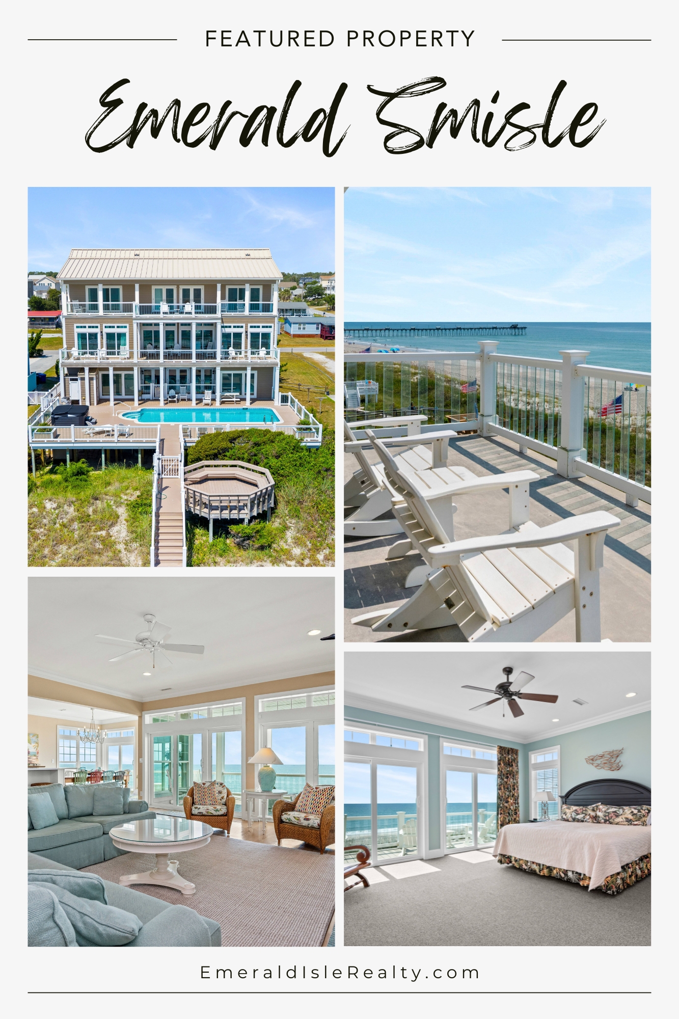 Emerald Smisle beach vacation home for rent