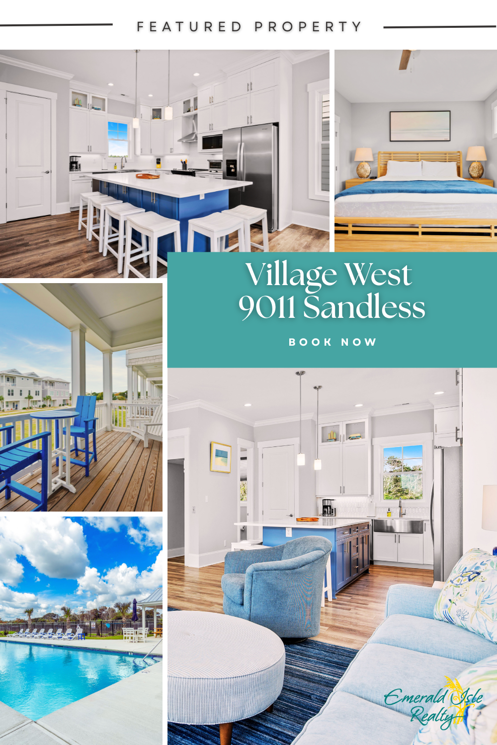 Village West 9011 Sandless vacation rentals in emerald isle