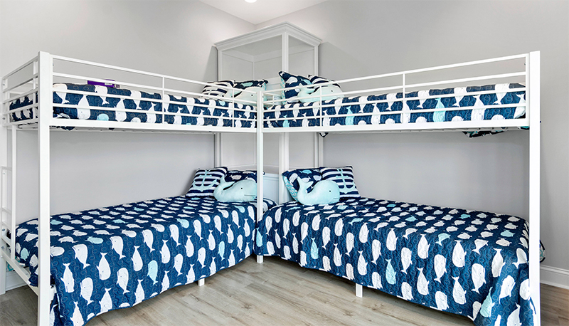 Salty Emerald bedroom