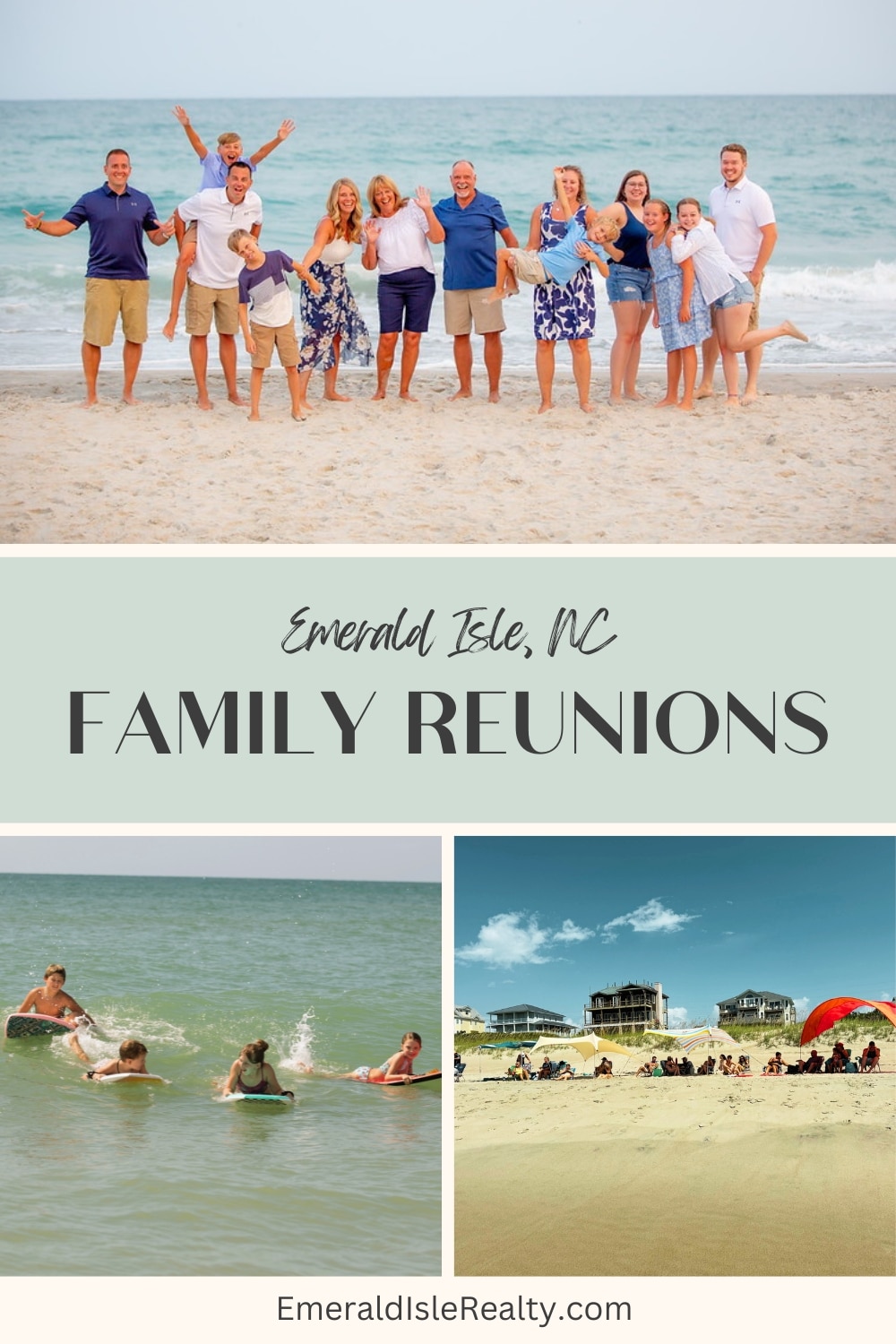 Family Reunions in Emerald Isle, NC