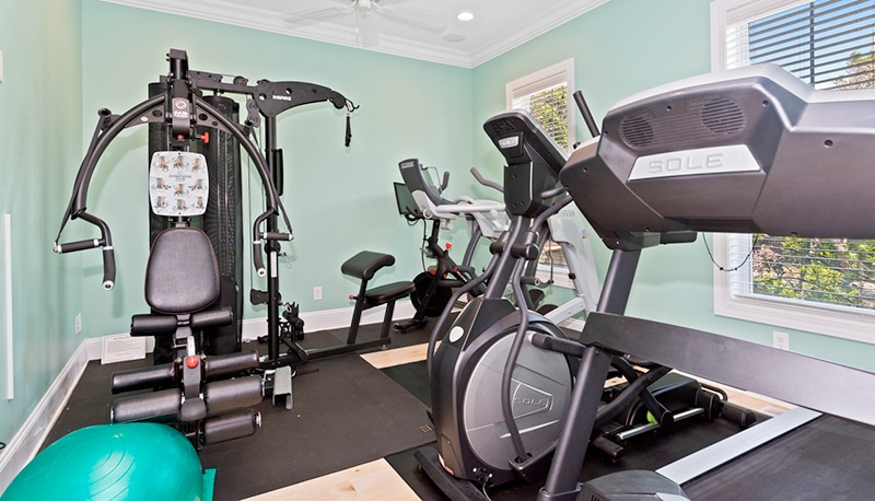 Beach Castle - gym