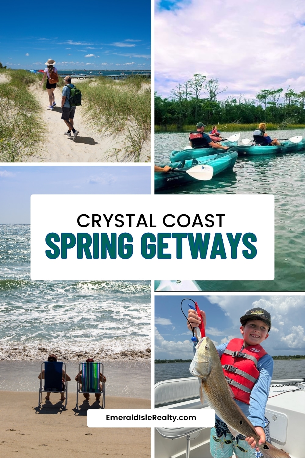 Spring Getaways in Emerald Isle and the Crystal Coast