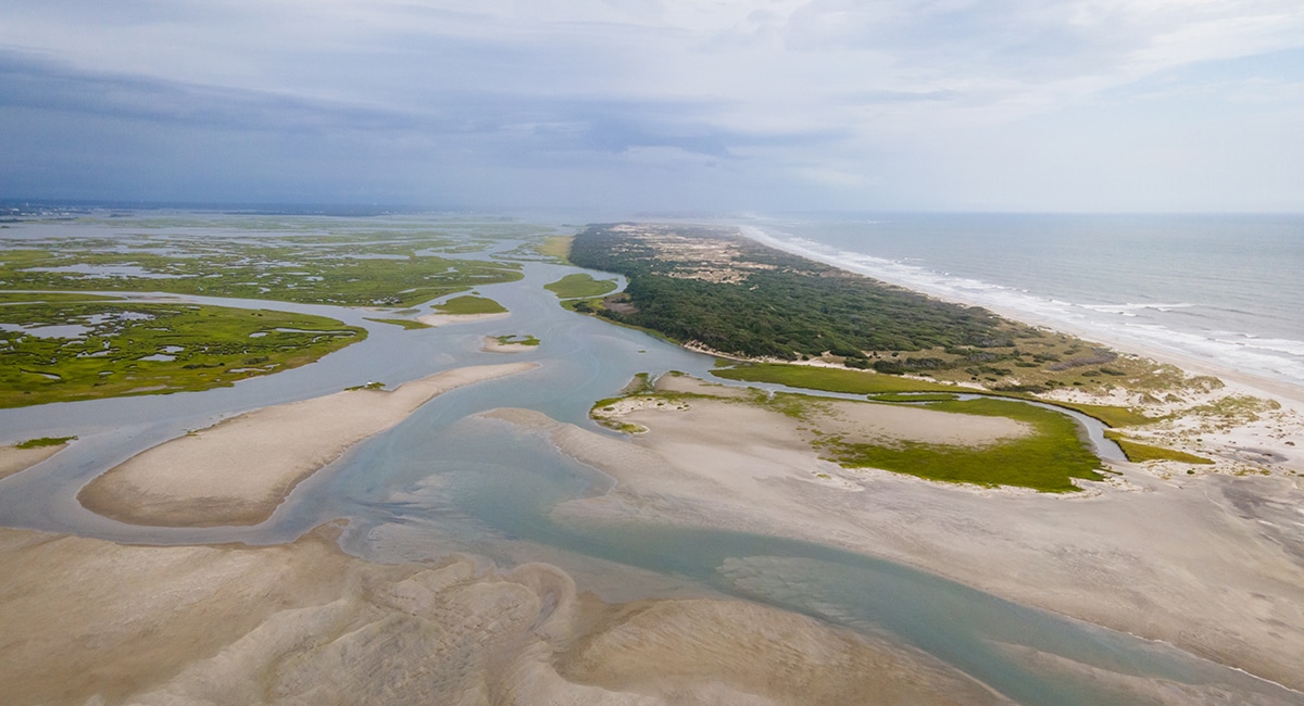Hammocks Beach State Park and Bear Island