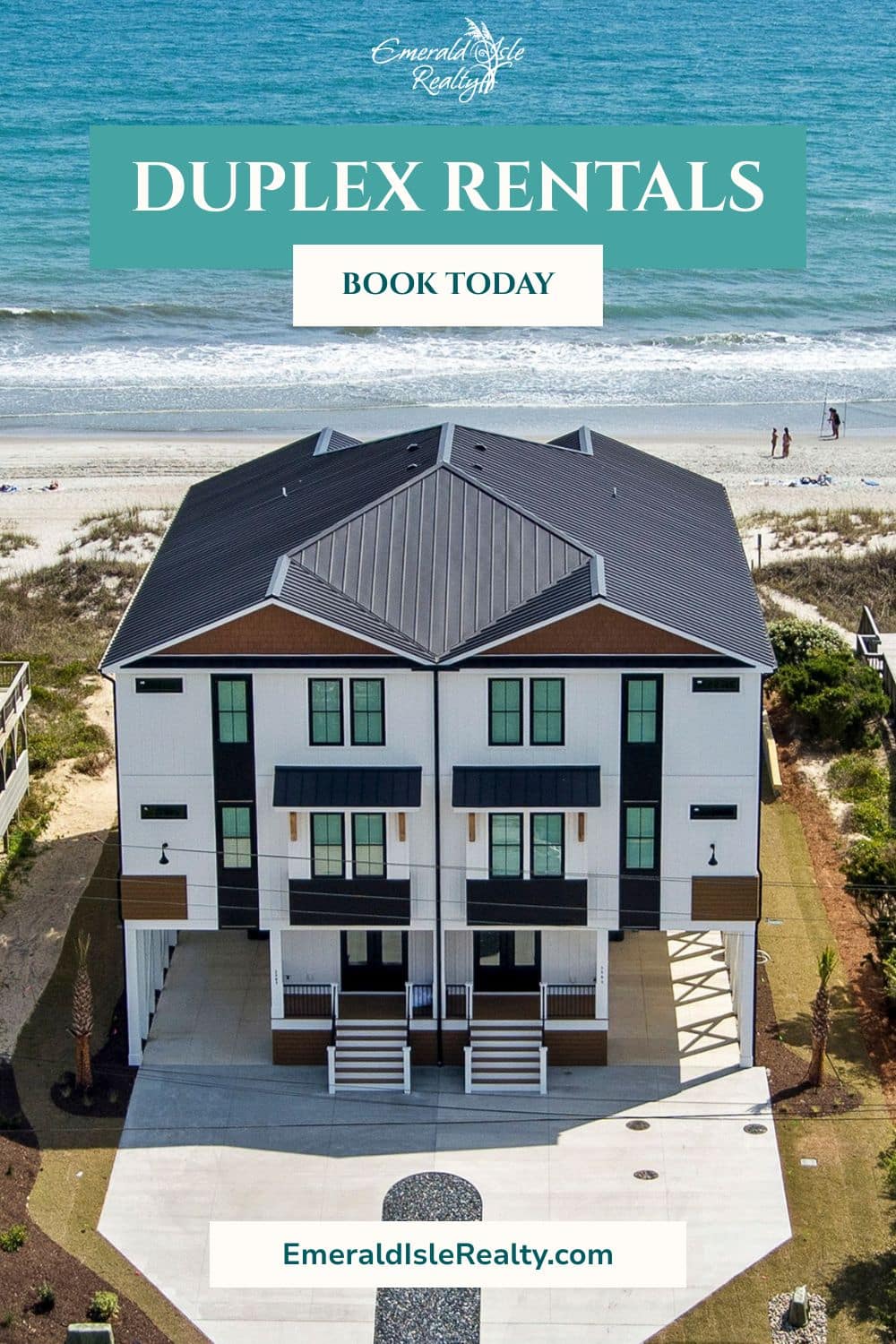 Emerald Isle Duplex Rentals on the Crystal Coast