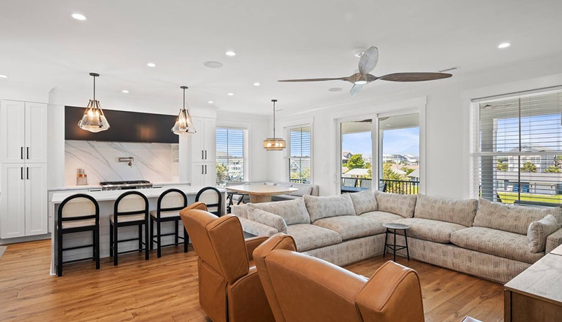 Shad Pad - living room