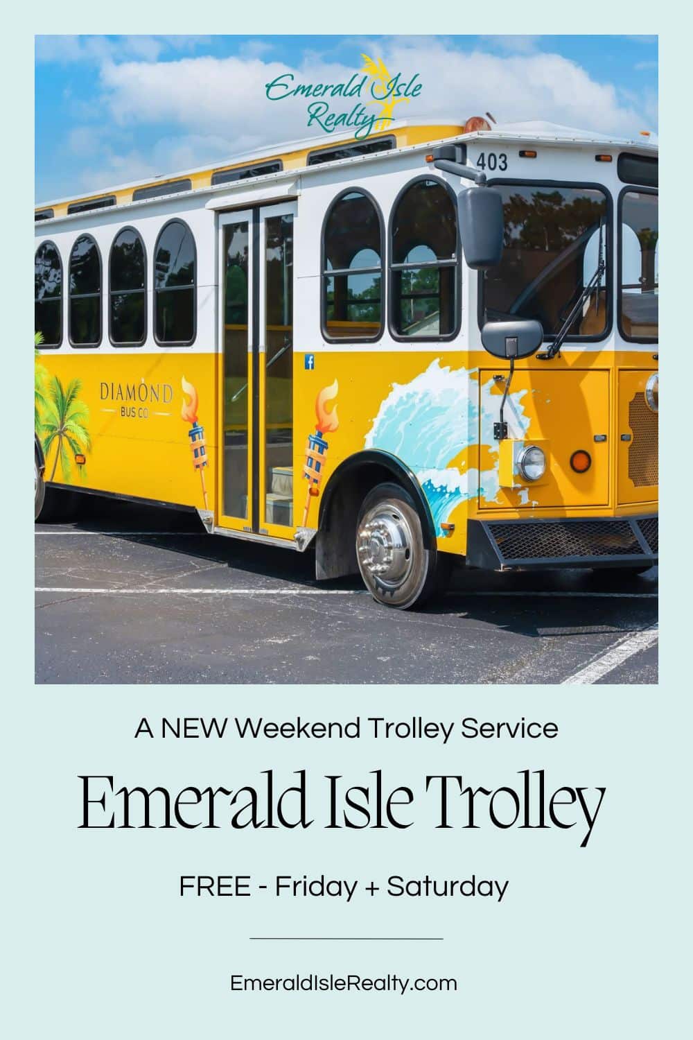 Free emerald isle trolley