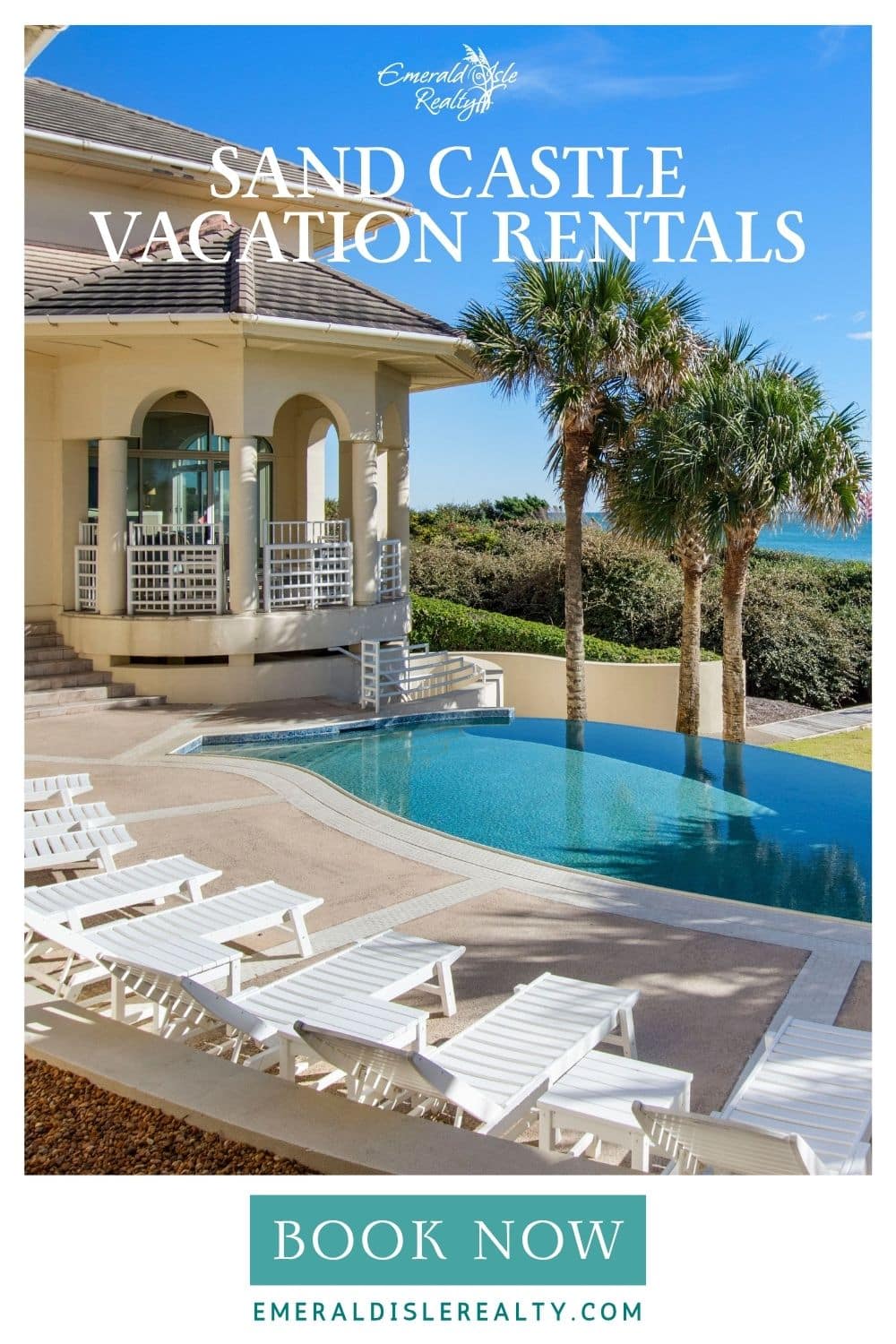 Luxury Sand Castle & Island Sand Castle Vacation Rentals - pin