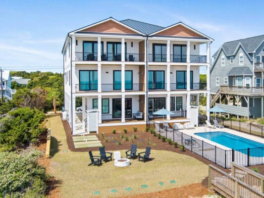 Sea Spray West - oceanfront duplex vacation rental