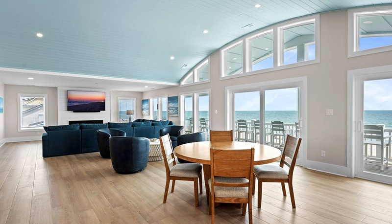 Carolina Dune living and dining area