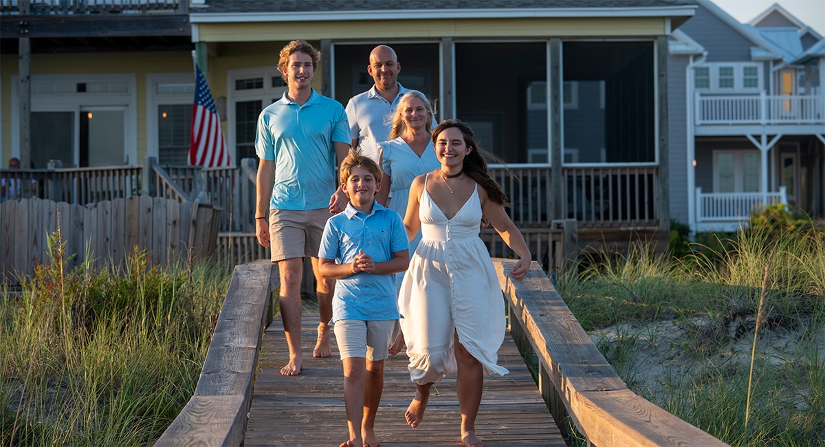Families return to the Crystal Coast year after year