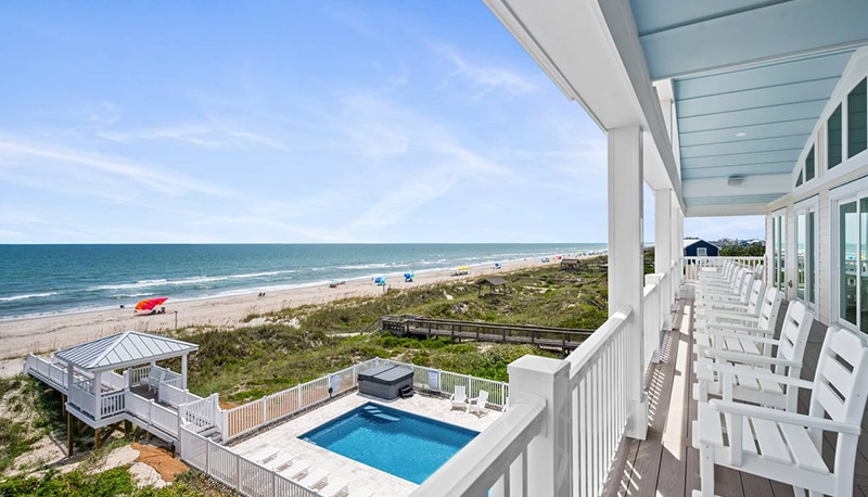 Carolina Dune beach view