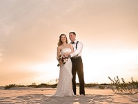 Emerald Isle Couple Wedding