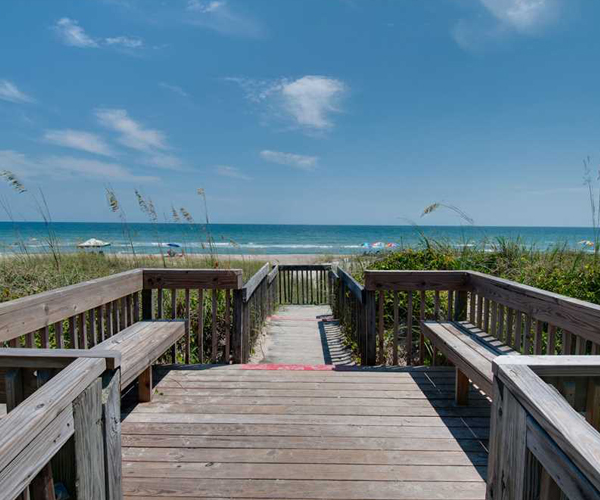 Sandy Lane Cottage Featured Oceanfront Emerald Isle Beach Cottage
