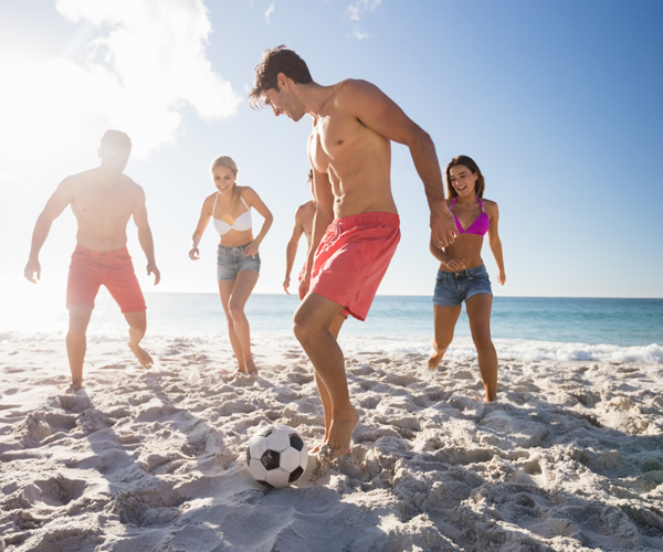 5 Tips for an Emerald Isle Getaway with Your Friends - Beach Soccer